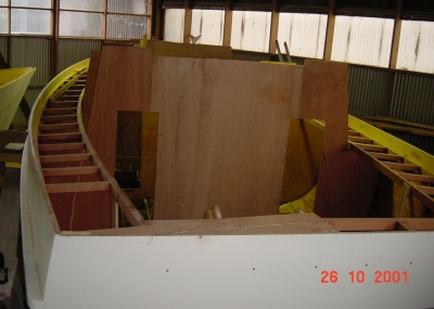 Side deck beams